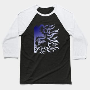 wolf tribal snow Baseball T-Shirt